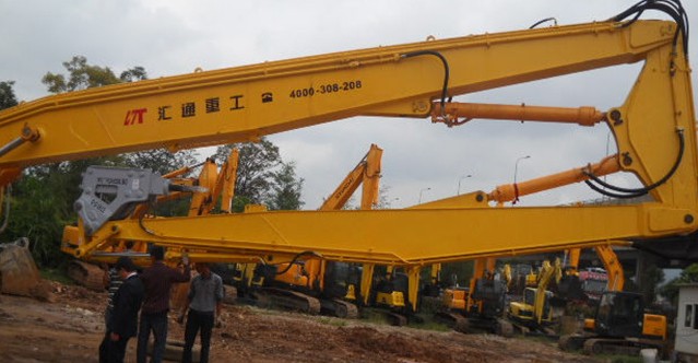 挖掘機(jī)拆樓臂、三段式加長(zhǎng)臂、挖掘機(jī)拆樓臂廠家