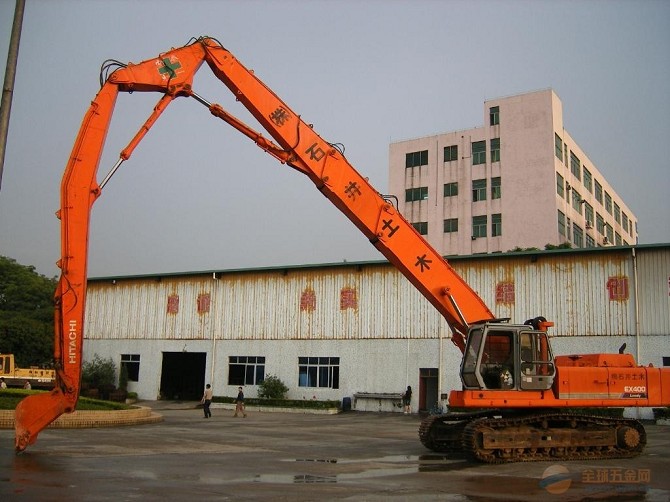 挖掘機拆樓臂、三段式加長臂、挖掘機拆樓臂廠家