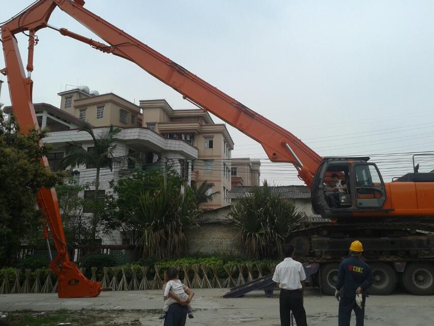 挖掘機拆樓臂、拆樓臂、加長臂、挖掘機拆樓臂廠家