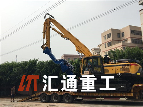 挖掘機(jī)打樁臂、打樁臂、打樁錘、挖掘機(jī)打樁臂廠家