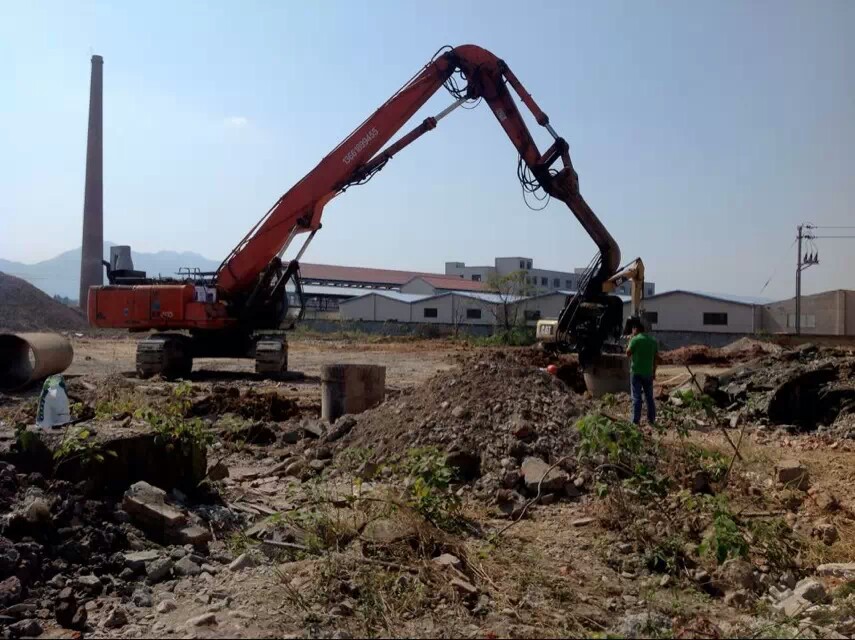挖掘機(jī)打樁臂 挖掘機(jī)打樁臂